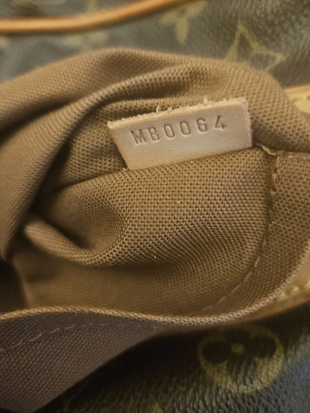 Louis Vuitton Brown Monogram Travel Shoulder Bag